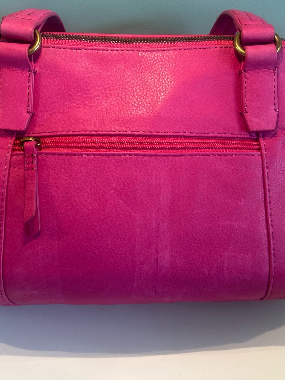 American Leather Co. Poppy Satchel     NWOT - Picture 4 of 11